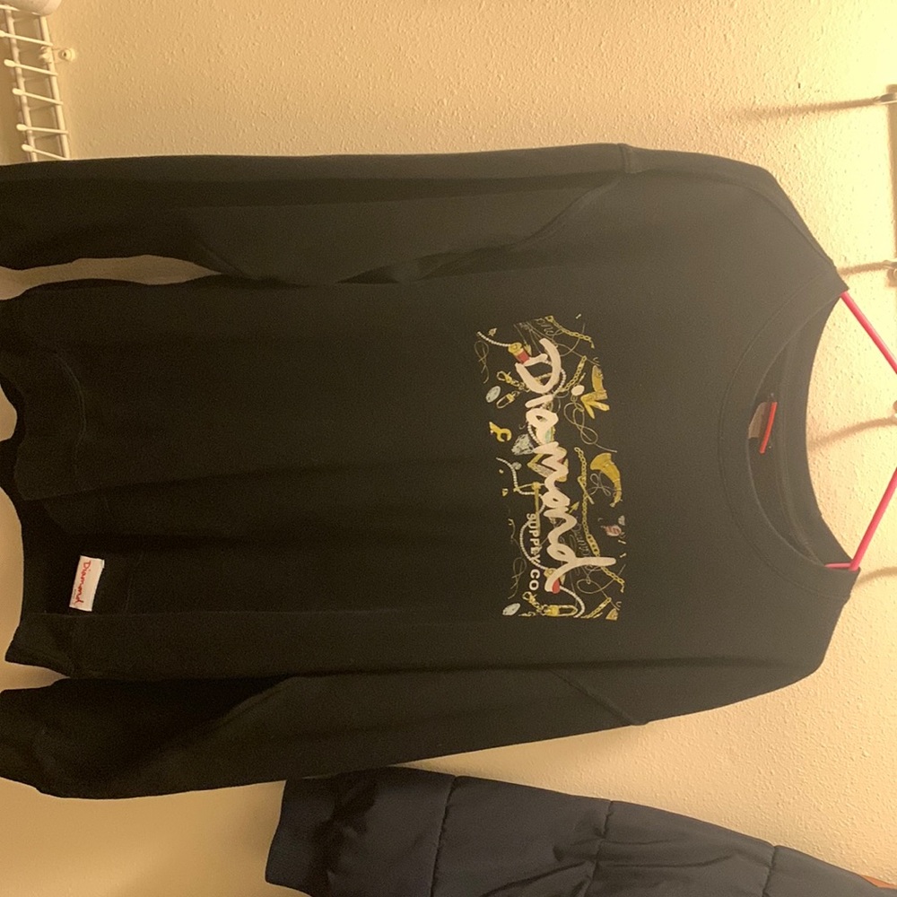 Diamond crewneck sweater